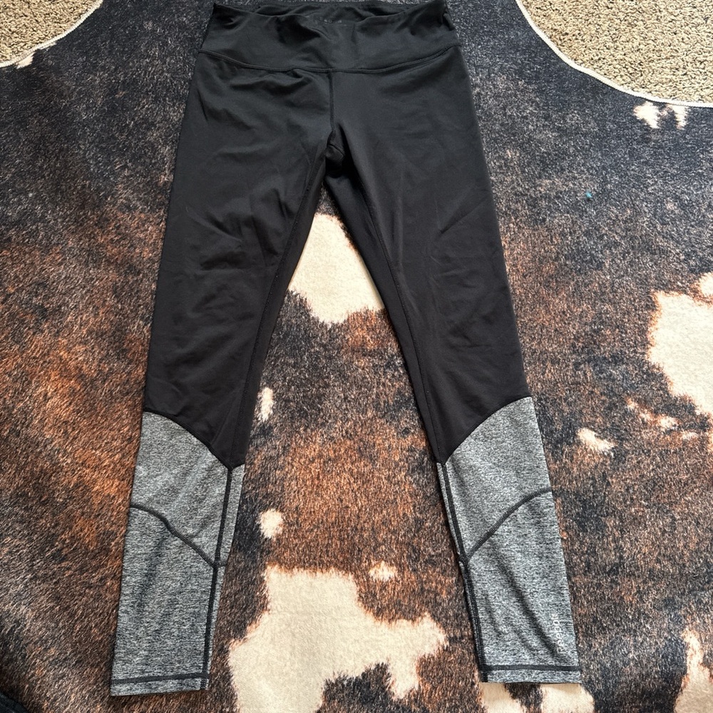 Black and Gray Leggings